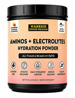 aminos + electrolytes + hydration powder